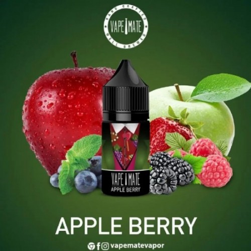 Vape Mate Salt Likit Apple Berry